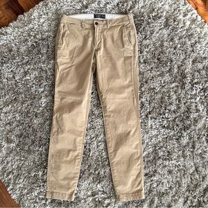 Abercrombie & Fitch Tan Chinos Classic Straight Leg